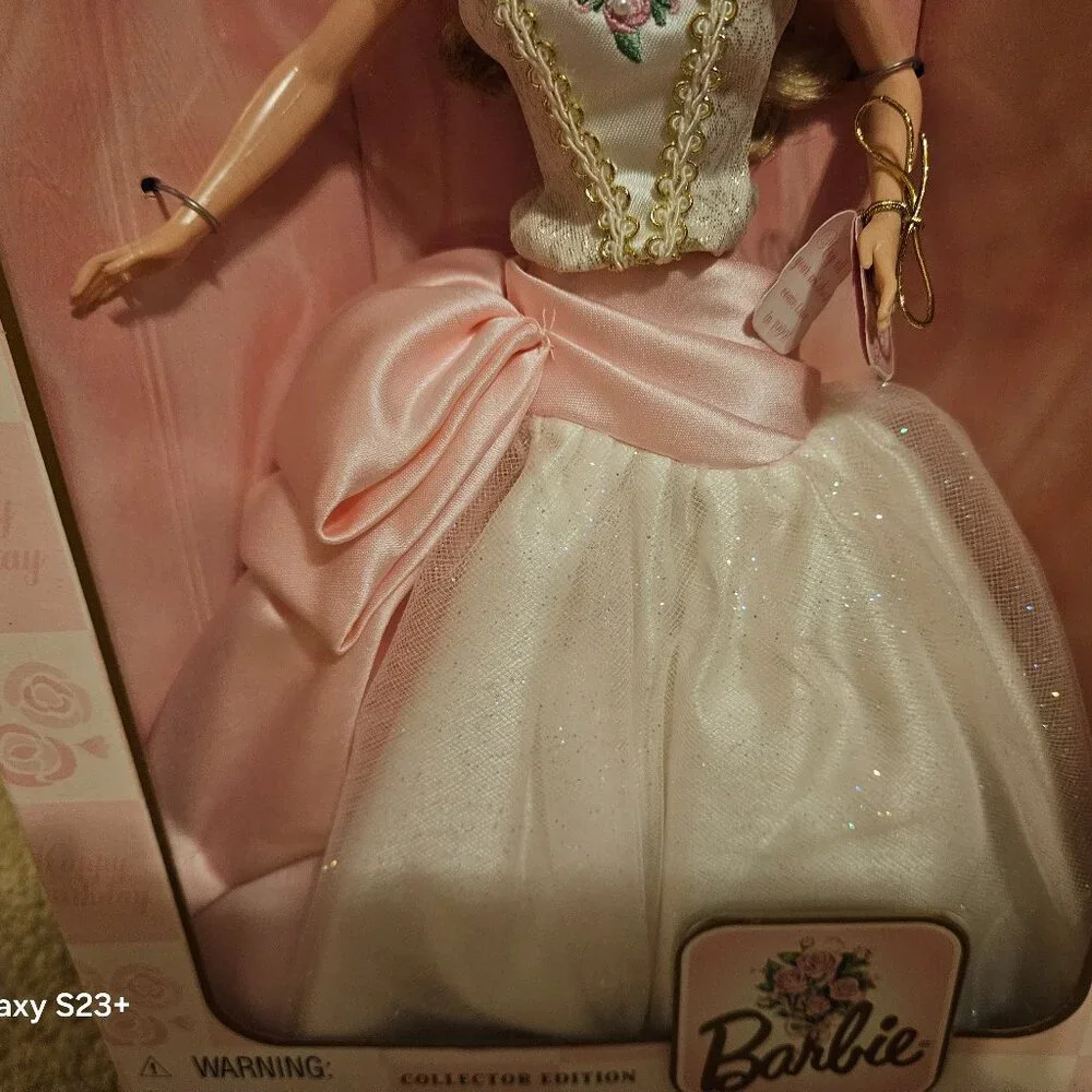 NRFB 1998 COLLECTOR EDITION MATTEL BIRTHDAY WISHES 1st SERIES BARBIE DOLL 21128